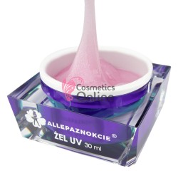 Gel UV de constructie si camuflaj Jelly Pink Shine Allepaznokcie 30 ml